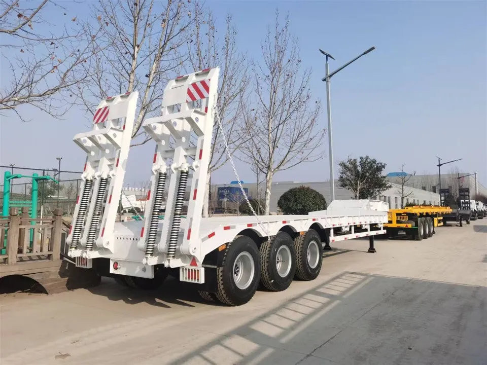 60 Ton Low Bed Trailer factory