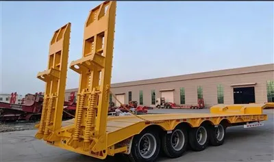 مقطورة ذات سرير منخفض بطول 40 قدمًا